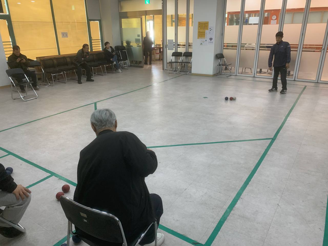 2025년 4월 16일(수) 보치아 자조모임 수업사진