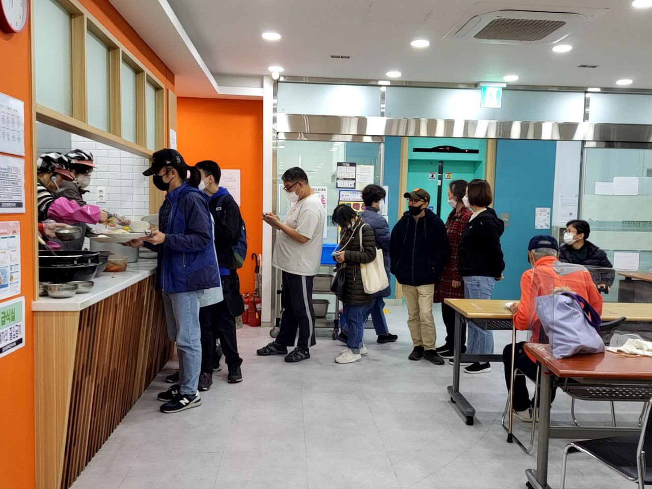 2022/10/18(화) - 점심식사(안동찜닭,어묵불조림,얼갈이된장국...)