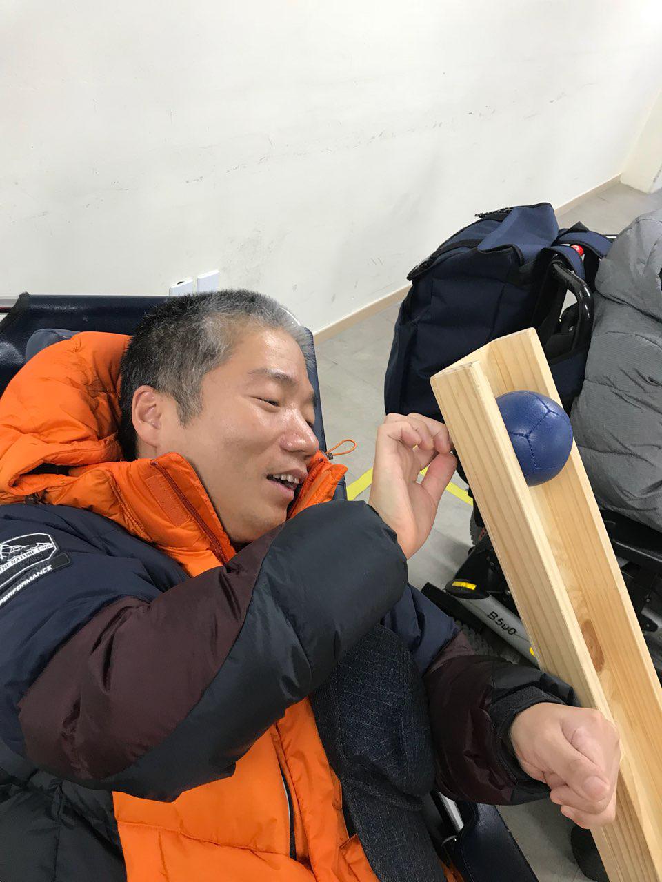 2018년 12월 3일 - 보치아수업 사진