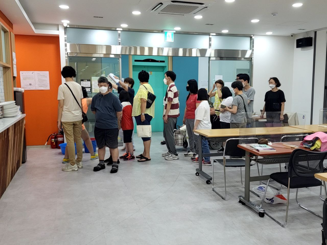 2022/07/18(월) - 점심식사(파전,돼지김치찌개,어묵볶음...)