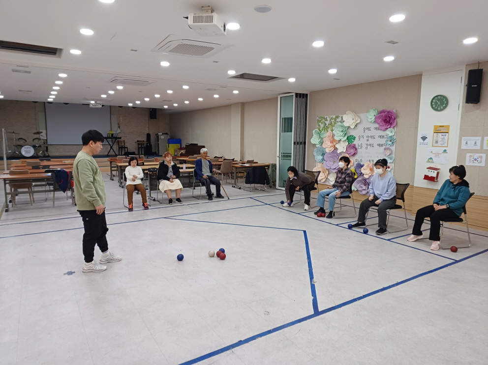 2024년 4월 8일(월) 보치아 수업 사진