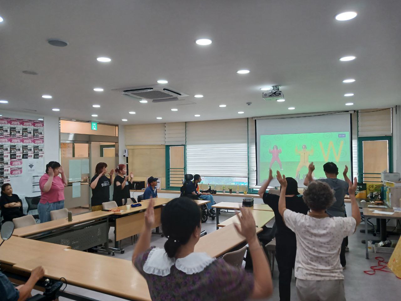 2024년 7월 8일(월) 원어로 알아보는 UN CRPD 수업사진입니다