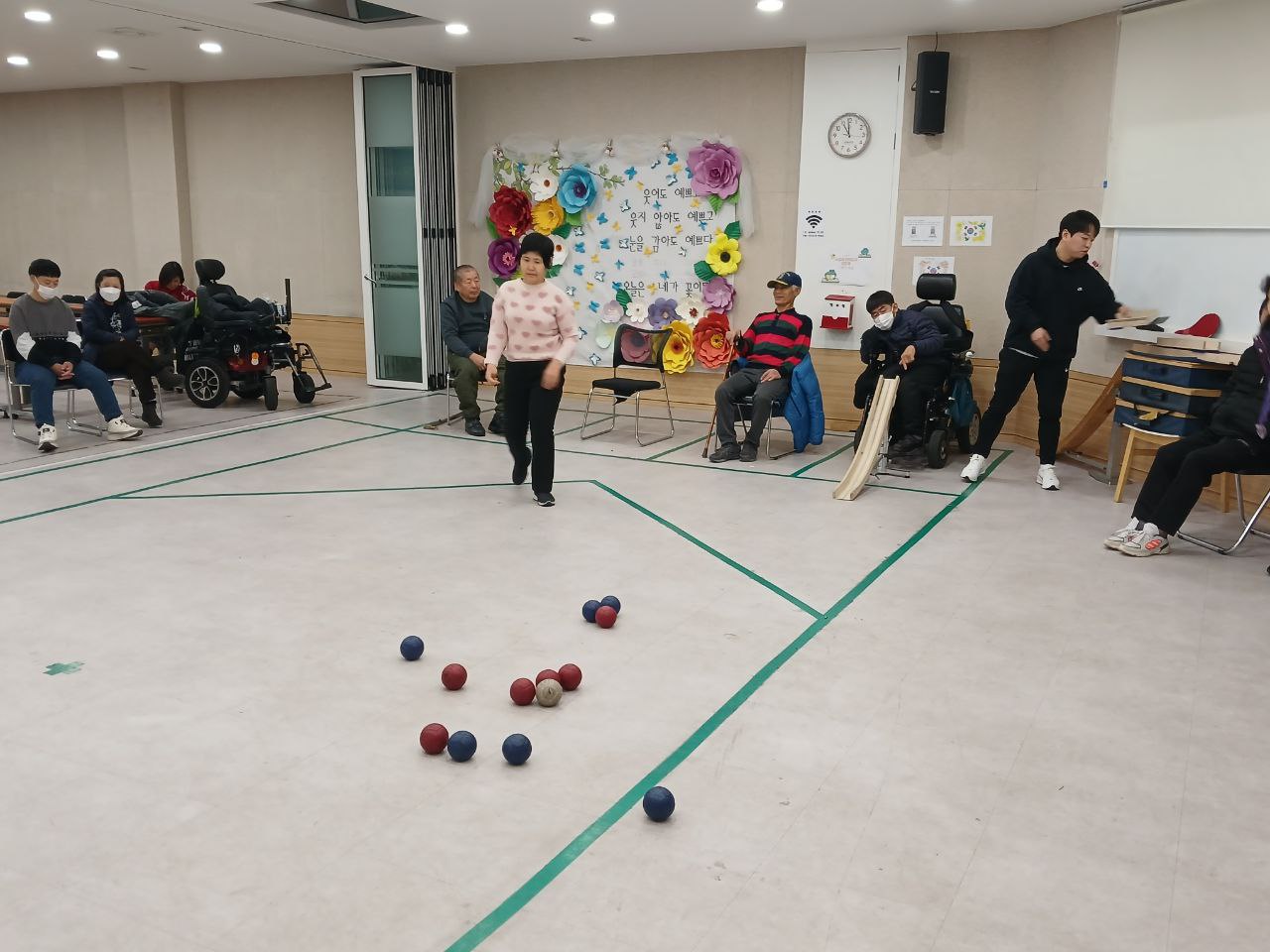 2024년 12월 16일(월) 보치아 수업사진