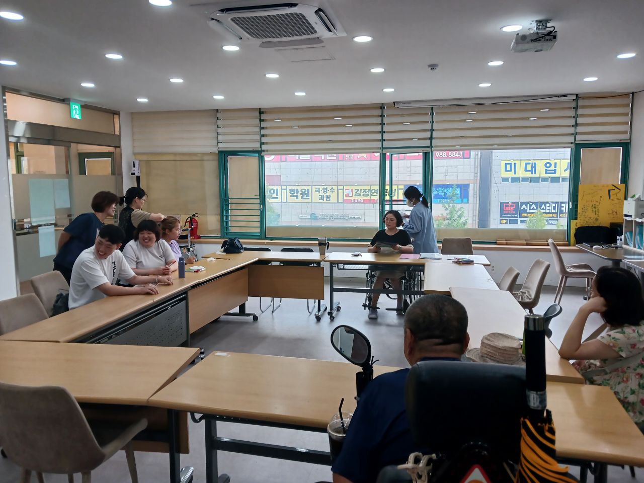 2024년 8월 27일(화) 중등수학 수업사진