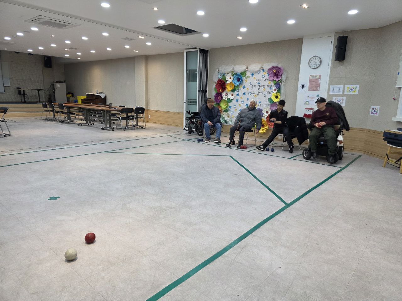 2025년 3월 5일(수) 보치아 자조모임 수업사진