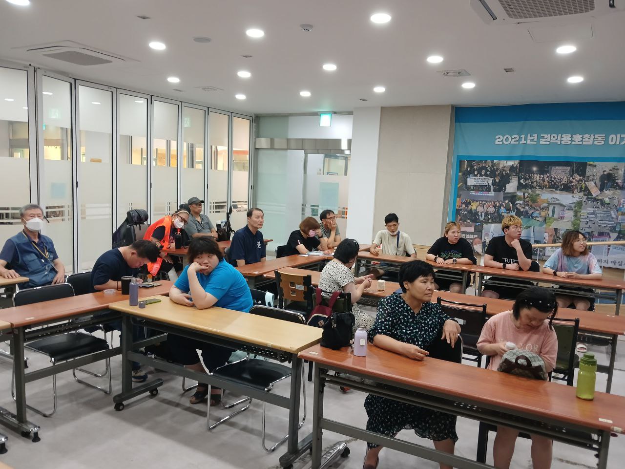 2024년 8월 23일(금) 해피투게더 문해, 중등 합반수업사진