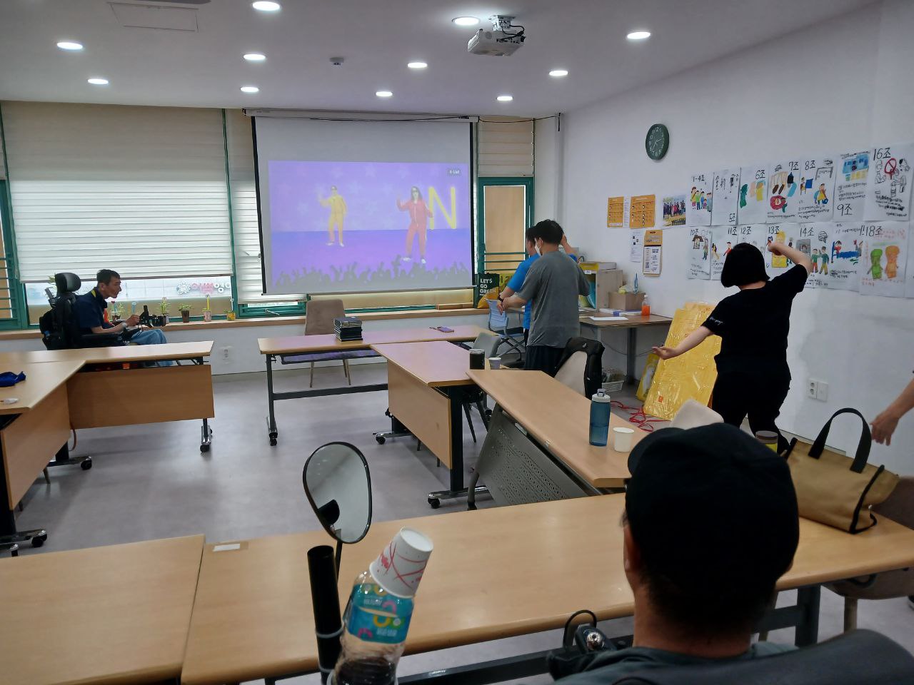 2024년 7월 8일(월) 원어로 알아보는 UN CRPD 수업사진입니다
