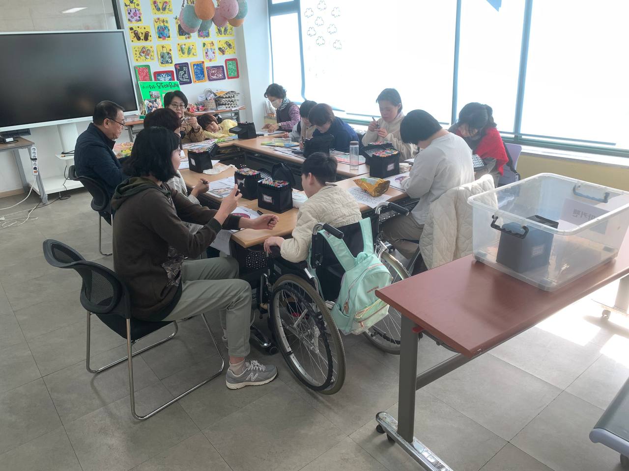 2024년 11월 7일(목) 해맑은 무지개 수업사진