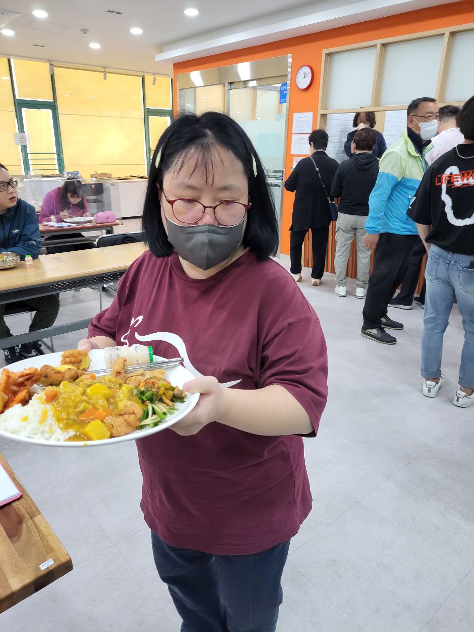 2022/05/04(금) - 즐거운 식사시간(카레,닭강정,요구르트,...)
