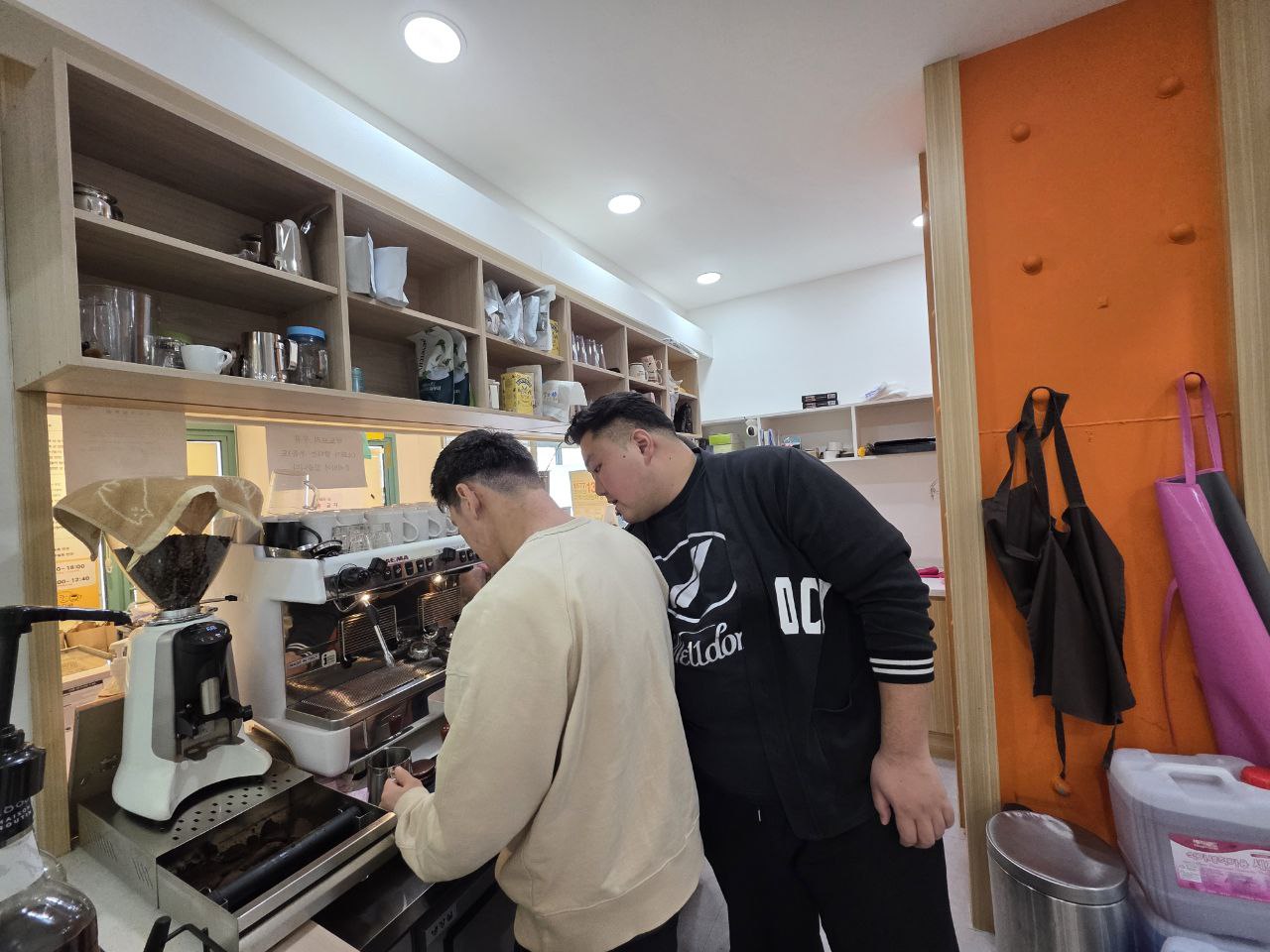 2025년 3월 14일(금) 바리스타 수업사진