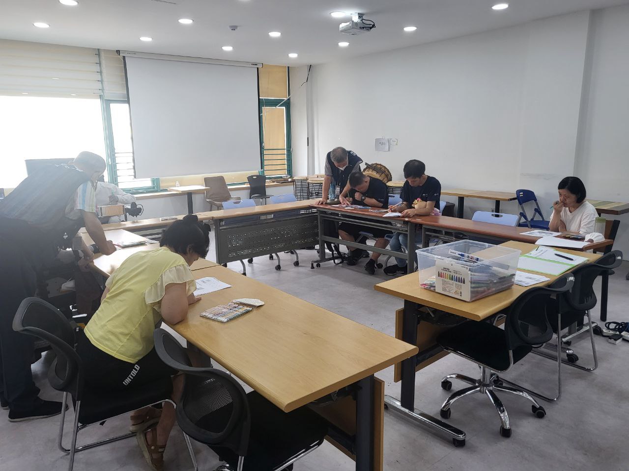2023년 09월 19일(화) 문해국어 수업사진
