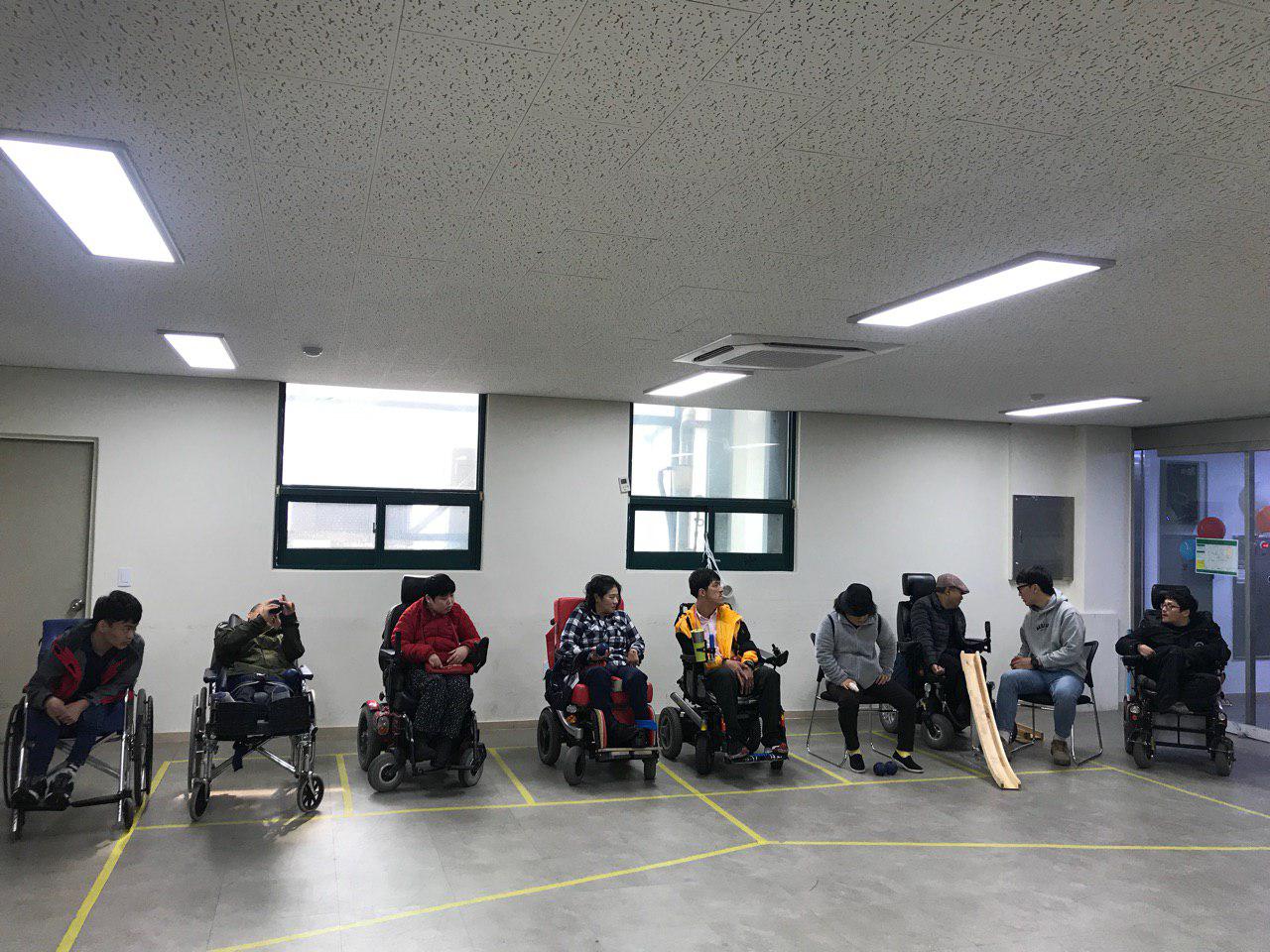 2019년 3월 11일 - 보치아수업 사진