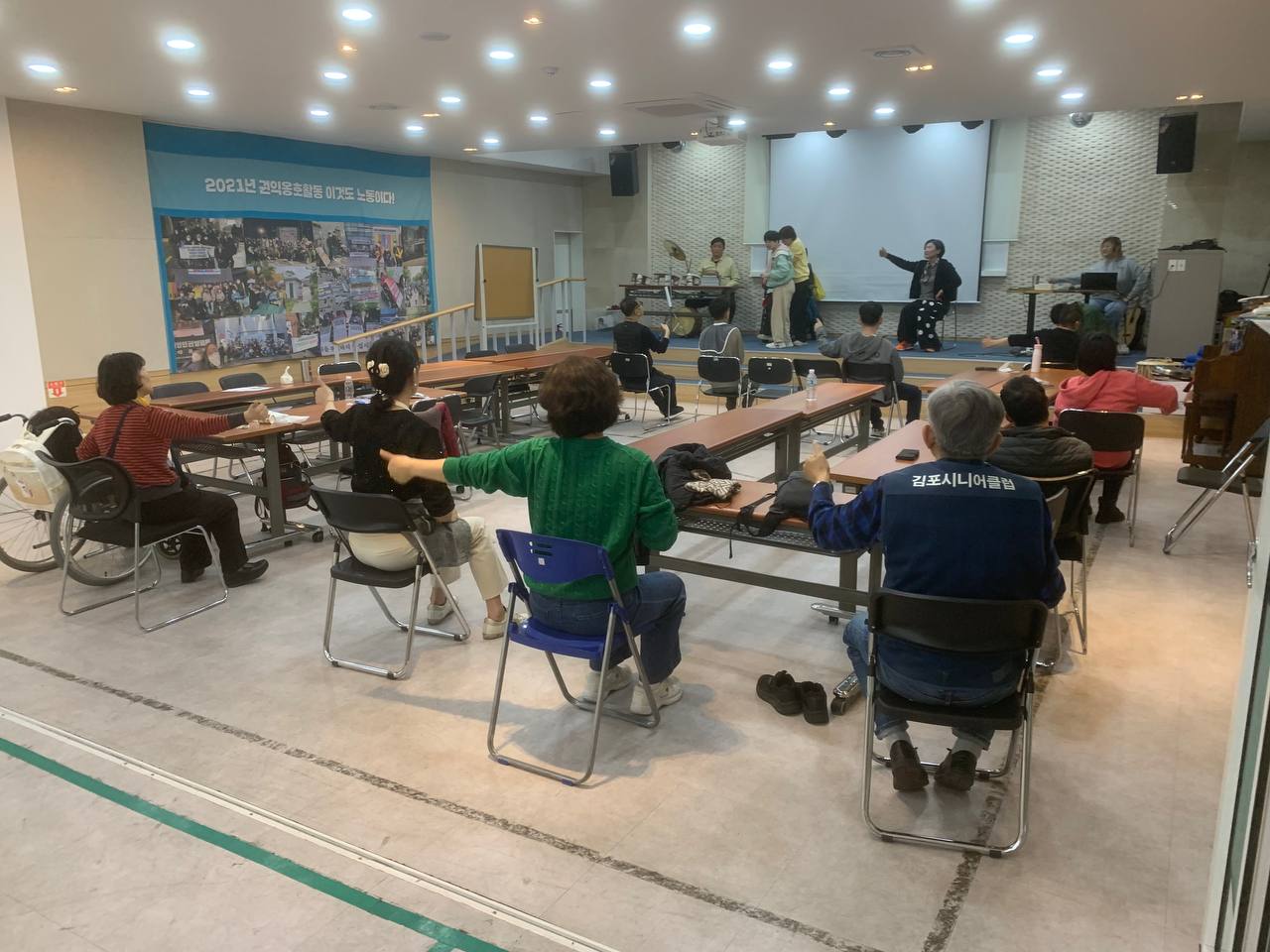 2025년 4월 14일(월) 색동아리랑, 공예 합반 수업사진