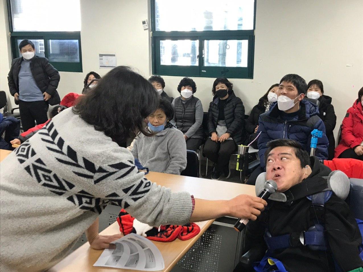 2020년 2월 3일_1학기 장애인야학 개학식