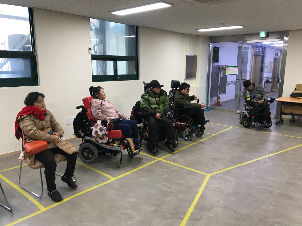 2018년 12월 10일 - 보치아수업 사진
