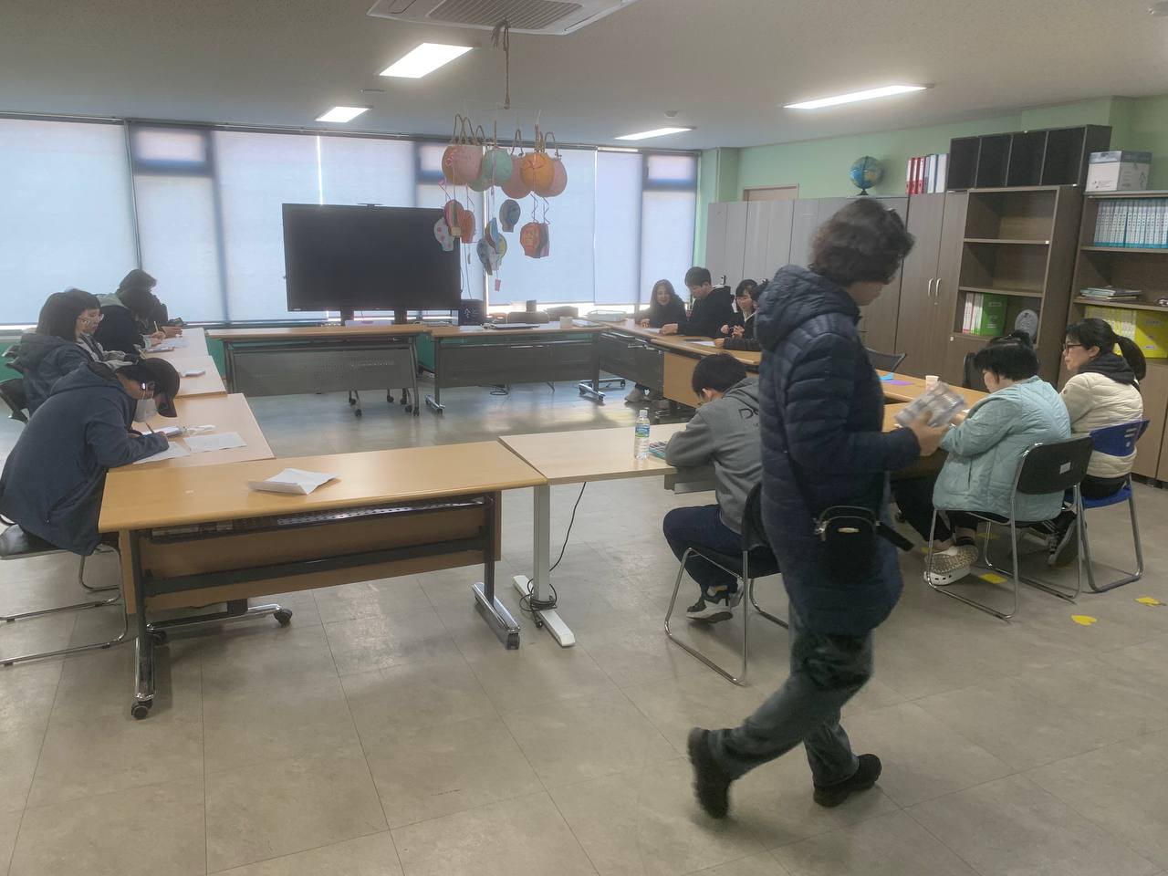 2025년 4월 3일(목) 페이퍼아트 수업사진