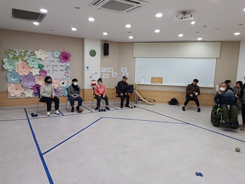 2024년 3월 4일(월) 보치아 수업 사진(1)