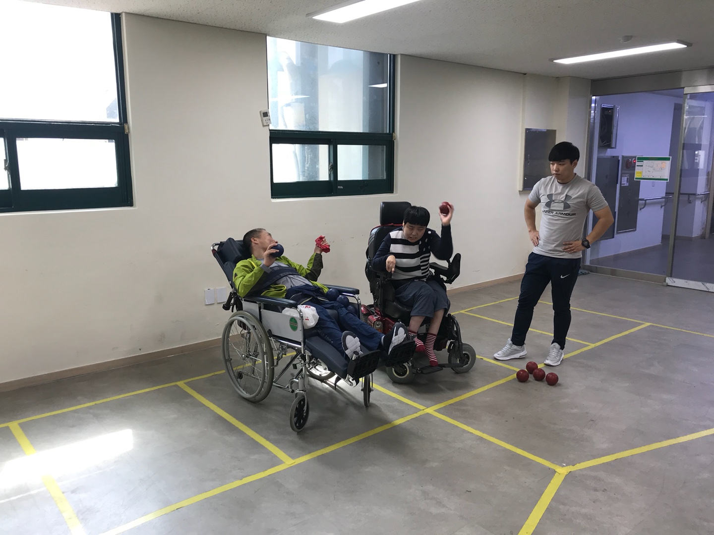 2018년 9월 17일 - 보치아수업 사진