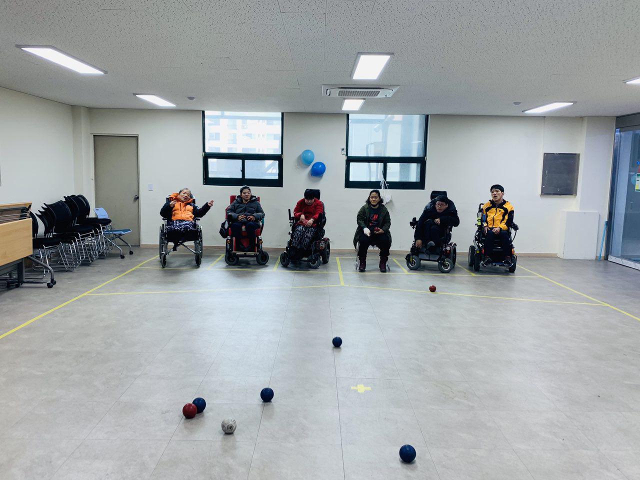 2019년 2월 25일 - 보치아수업 사진