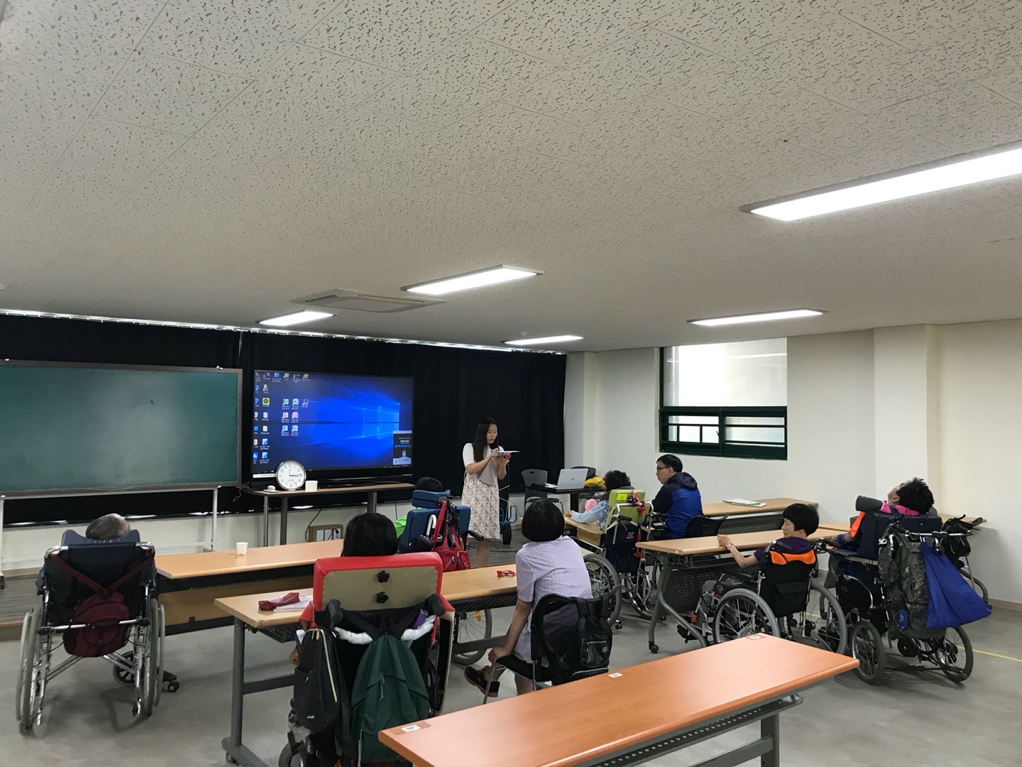 2018년 5월 28일 - 국어수업 사진
