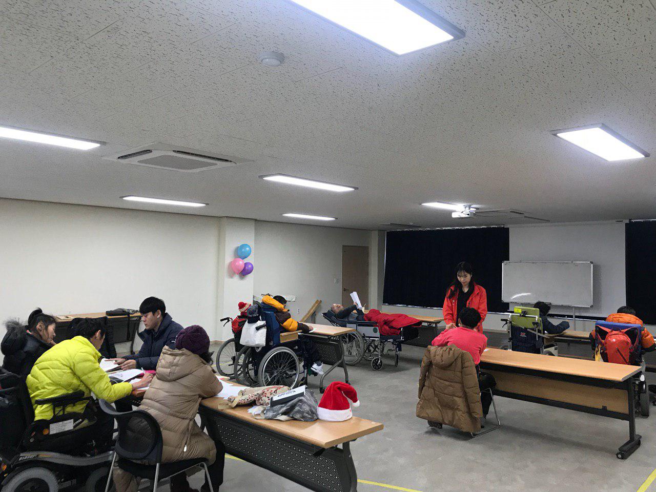 2018년 12월 24일 - 국어수업 사진