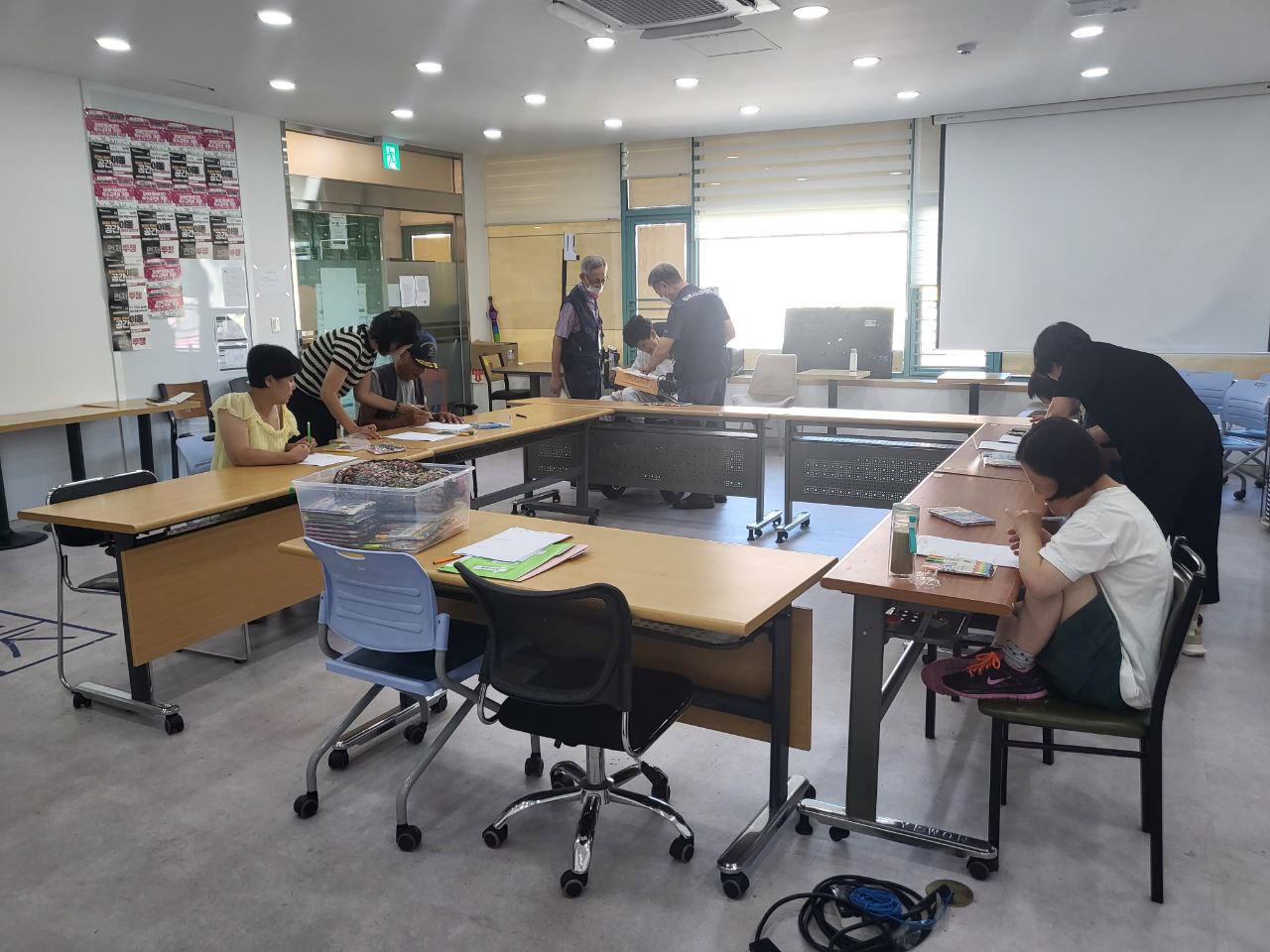 2023년 08월 08일(화) 문해국어 수업사진