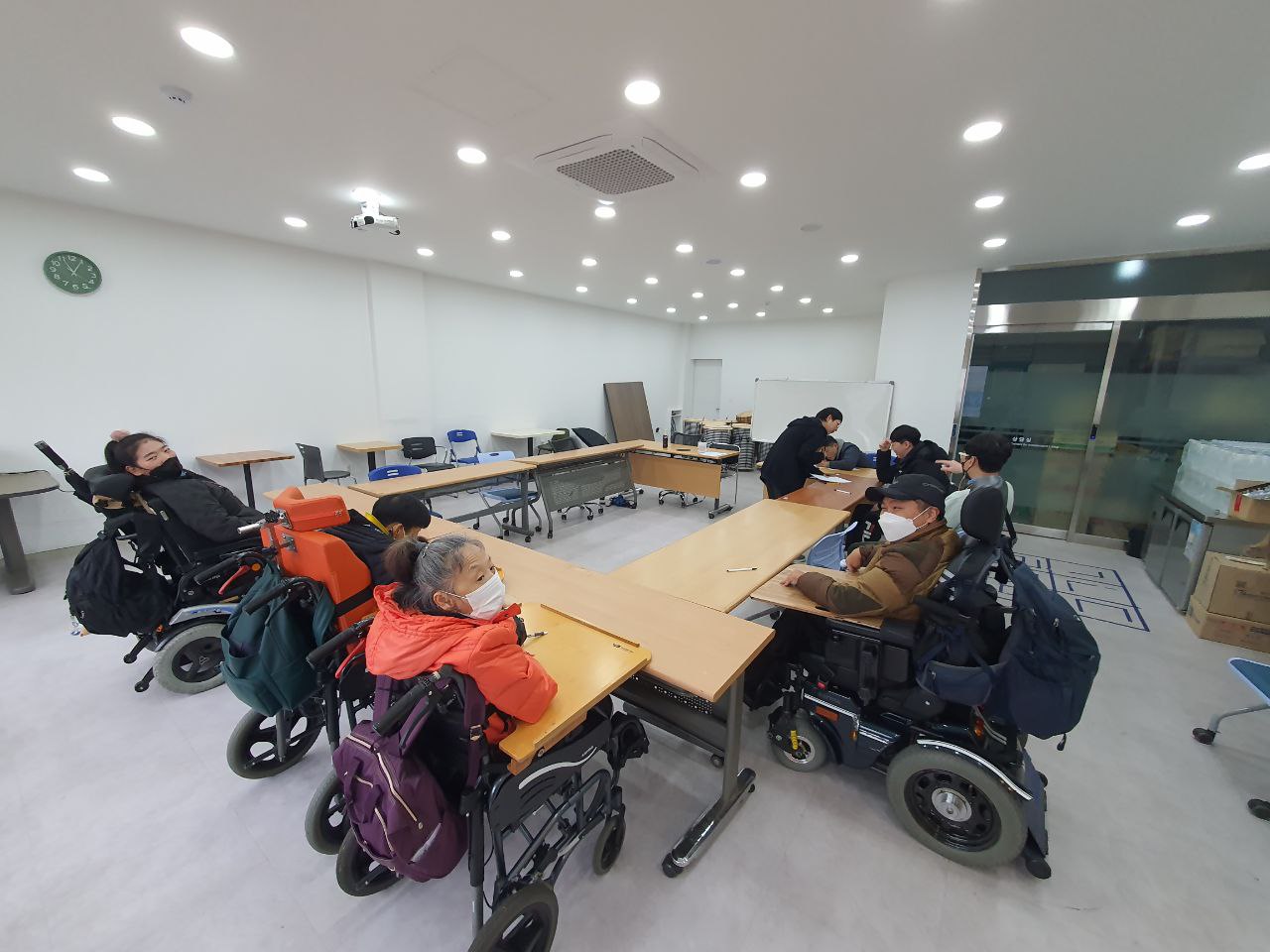 2023년 12월 14일(목) 수학 수업사진