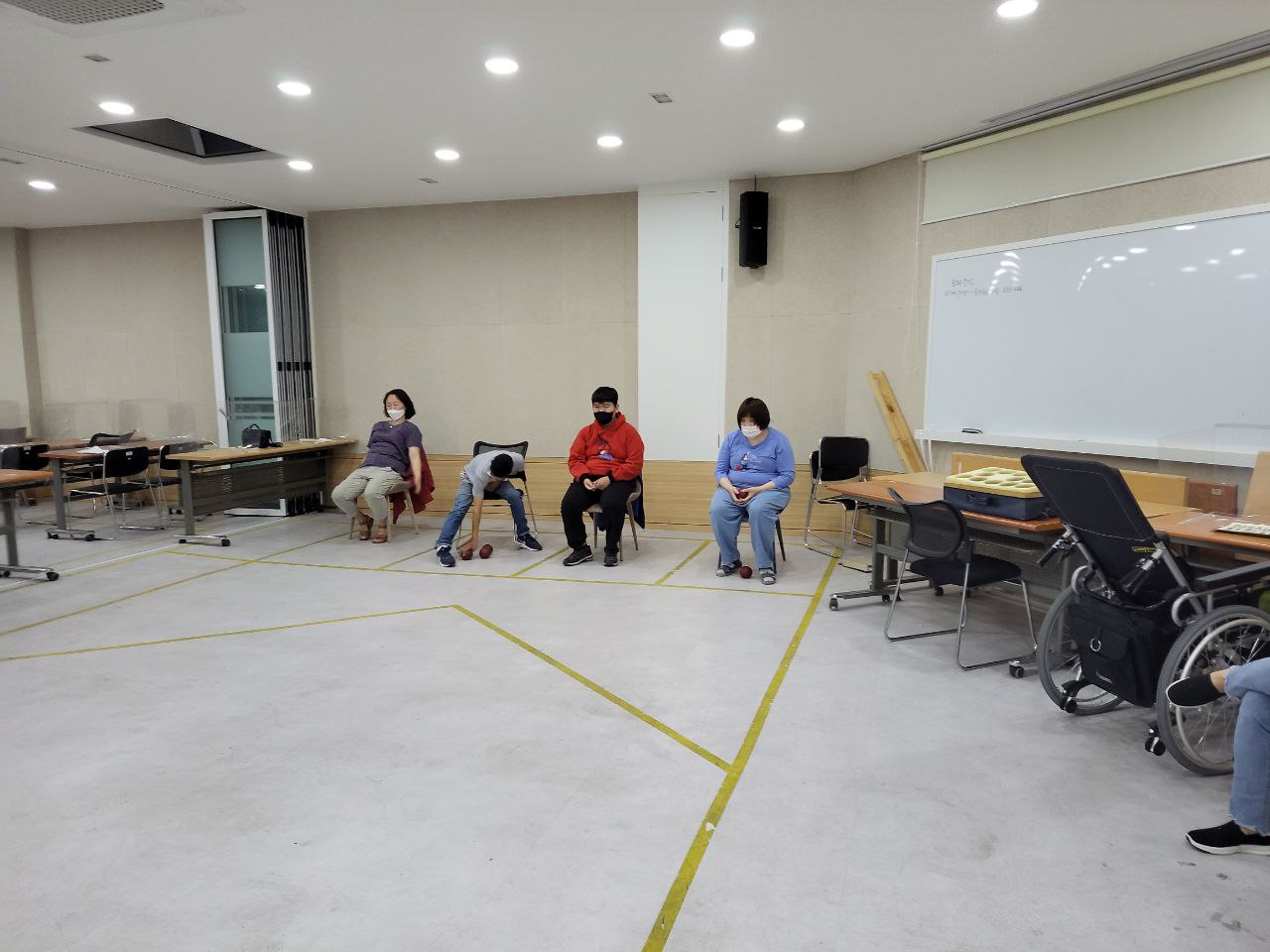 2022/05/23(월) - 보치아 수업