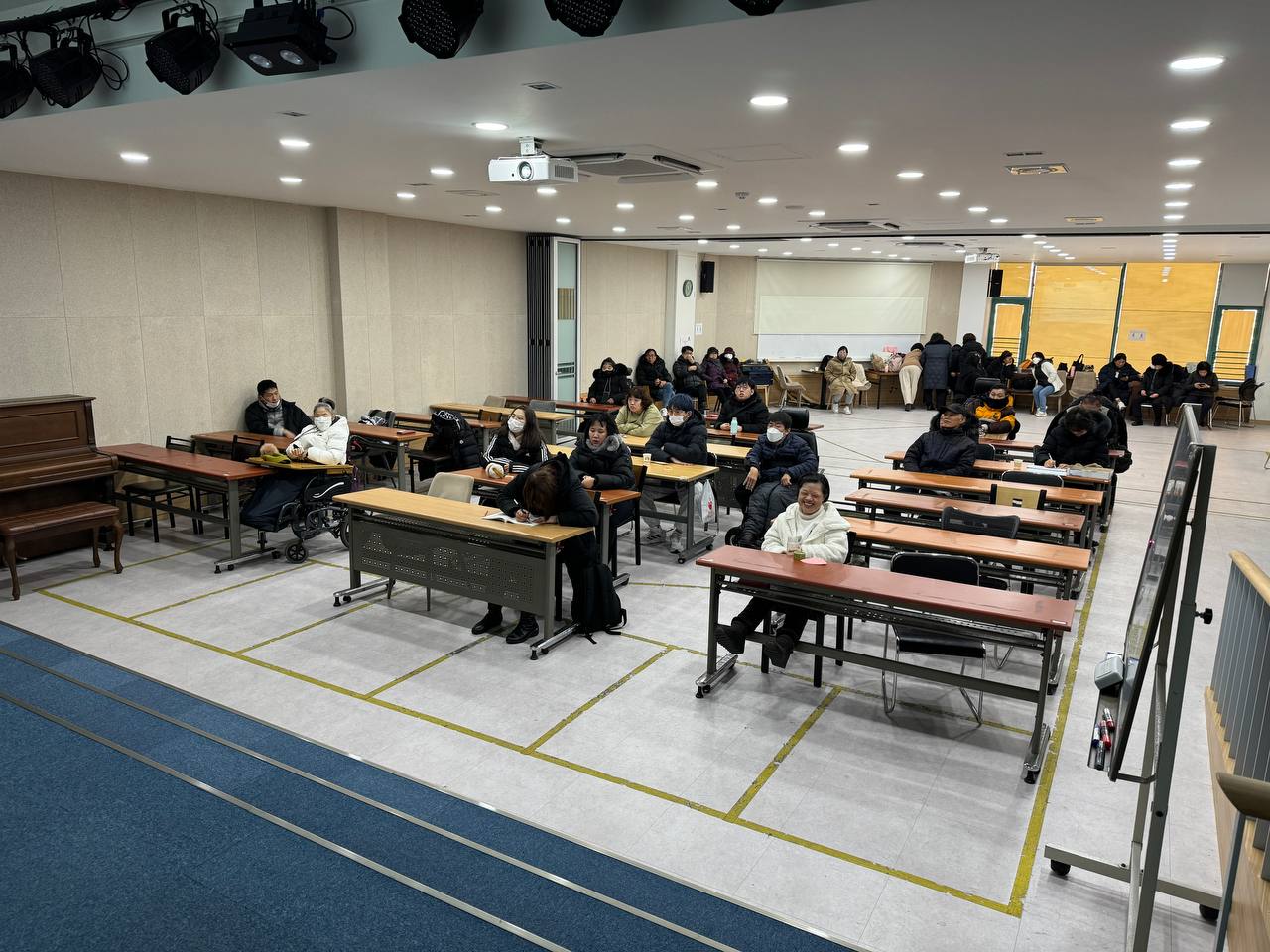2023년 12월 21일(목) 수학 수업사진