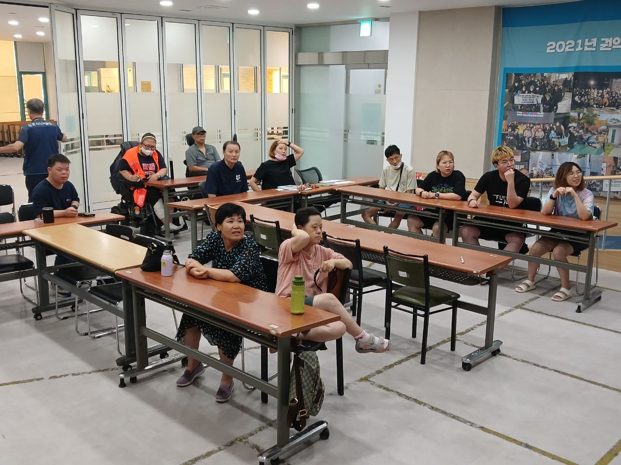 2024년 8월 23일(금) 해피투게더 문해, 중등 합반수업사진