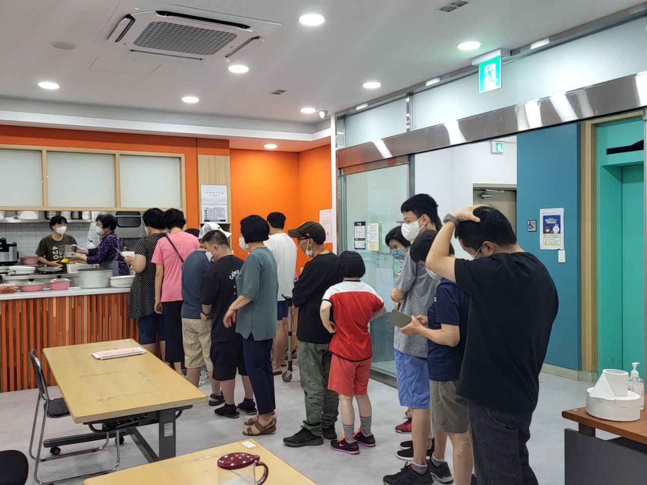 2022/08/25(목) - 점심식사(돼지갈비, 계란파국...)