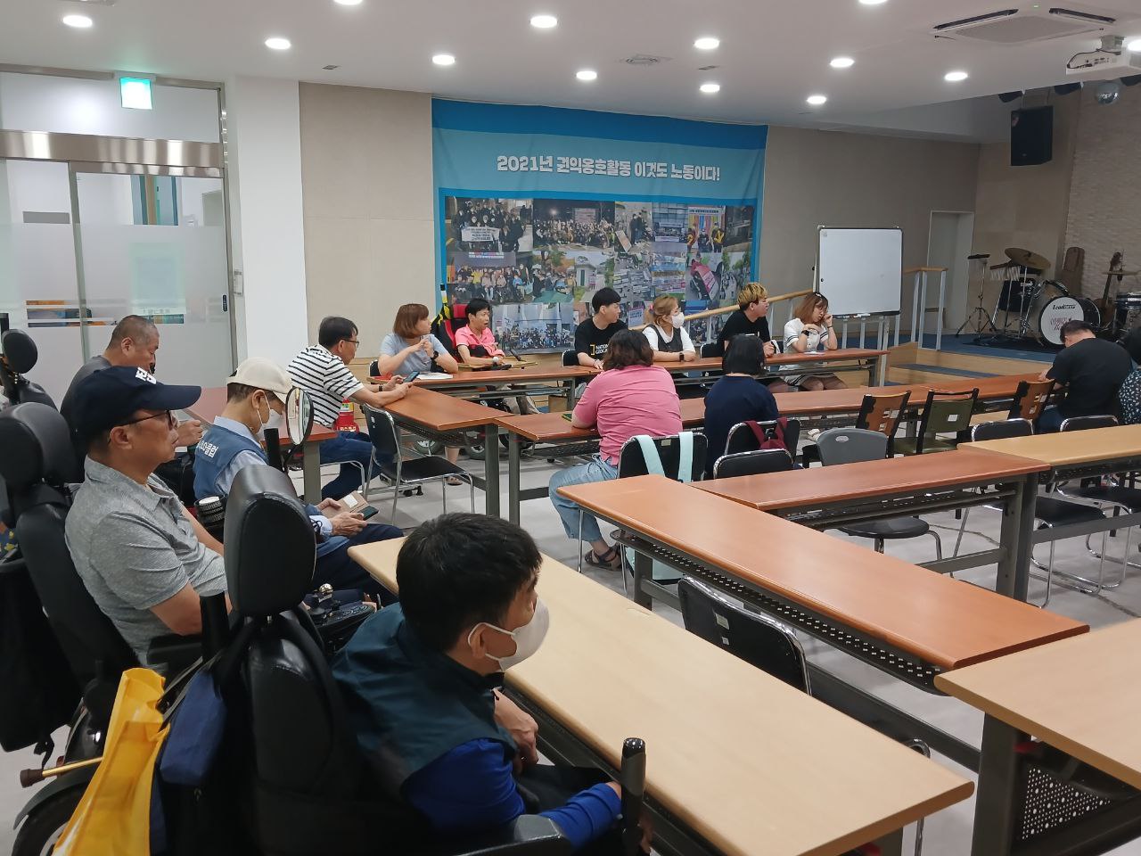 2024년 8월 30일(금) 해피투게더 문해, 중등반 합반 수업사진