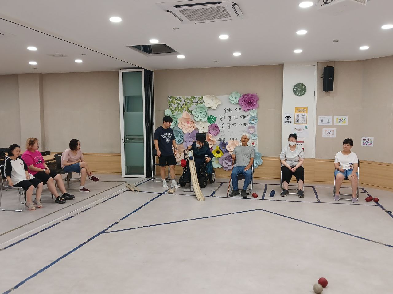 2024년 8월 19일(월) 보치아 수업사진