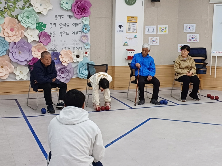 2024년 4월 1일(월) 보치아 수업 사진(2)