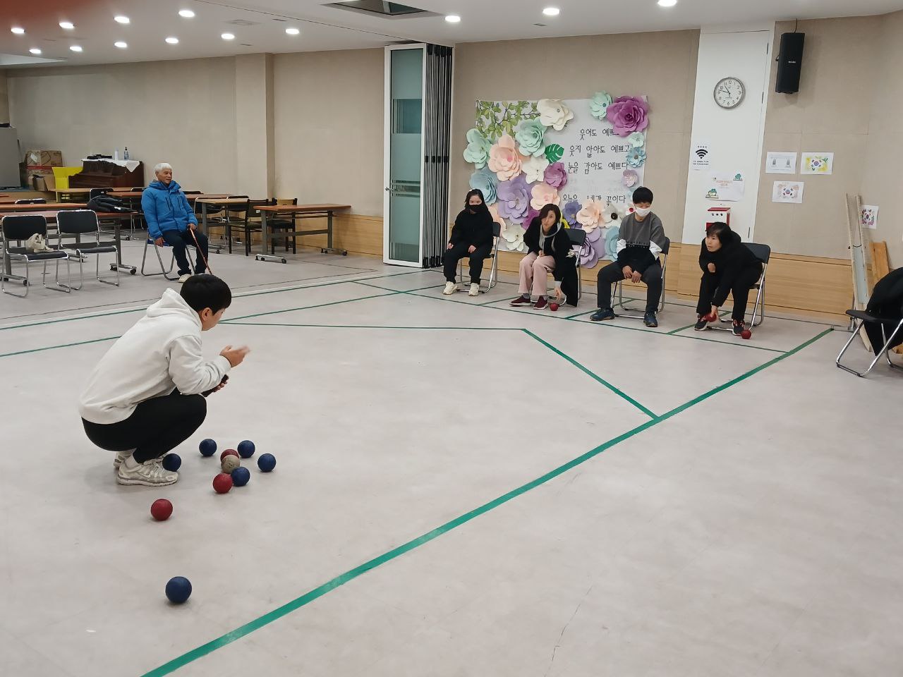 2024년 12월 2일(월) 보치아 수업사진입니다