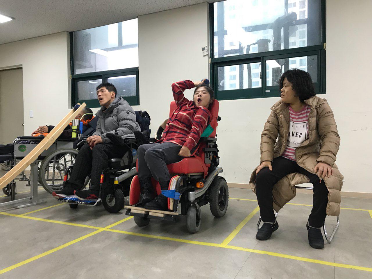 2018년 12월 3일 - 보치아수업 사진