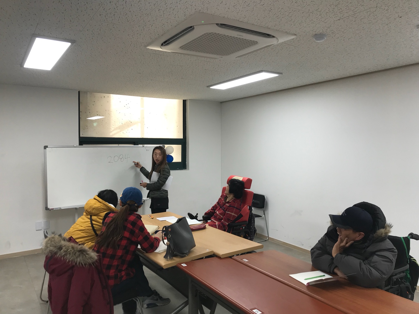2018년 2월 6일 - 수학수업 사진