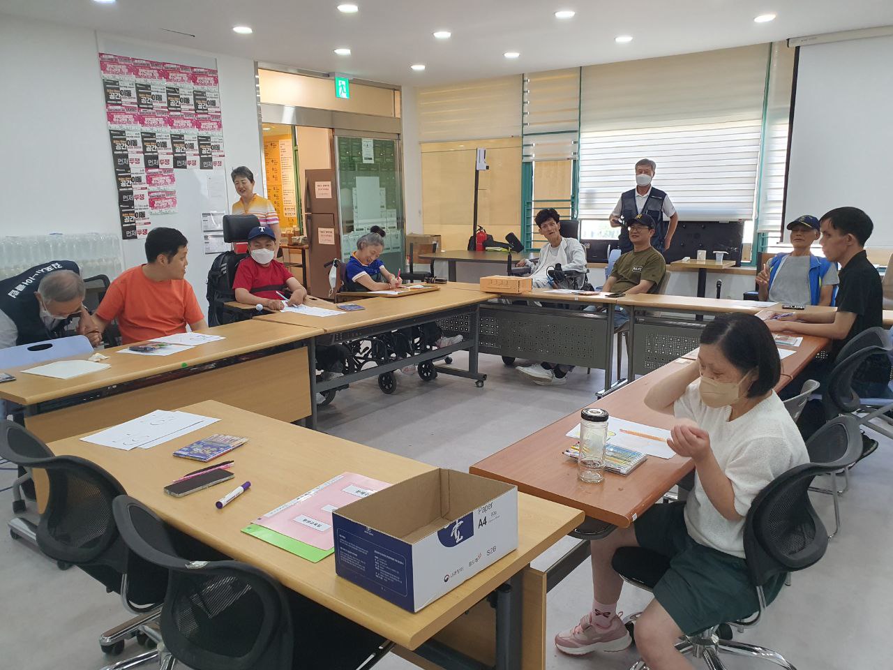 2023년 09월 07일(목) 문해수학 수업사진