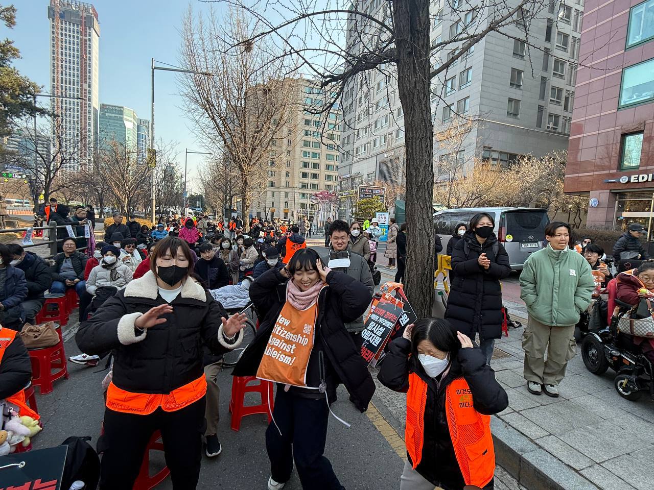 탈시설지원법·시설폐쇄법 제정 촉구 결의대회