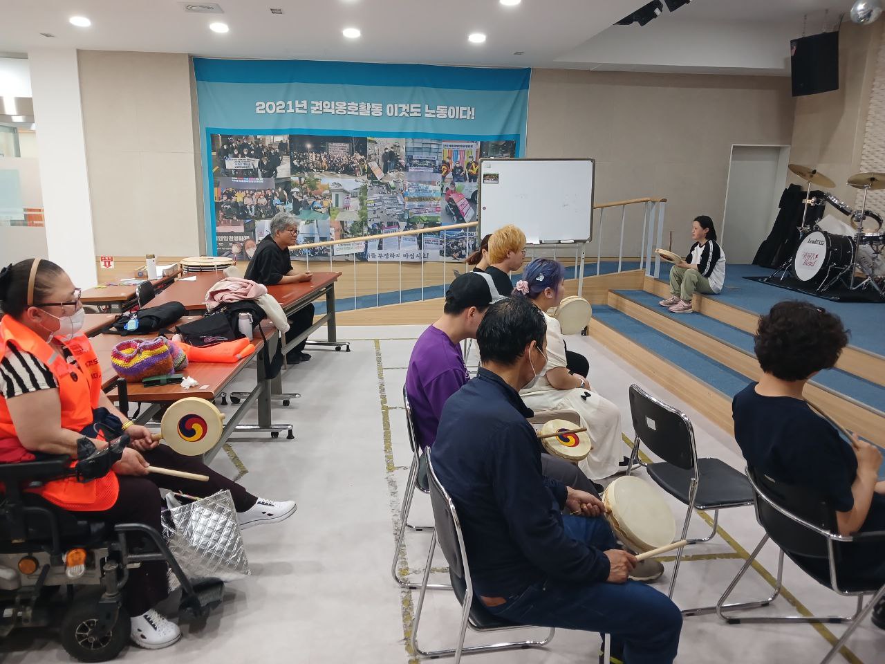 2024년 5월 28일(화) 색동 아리랑, 뚜드림 난타 합반 수업사진 2