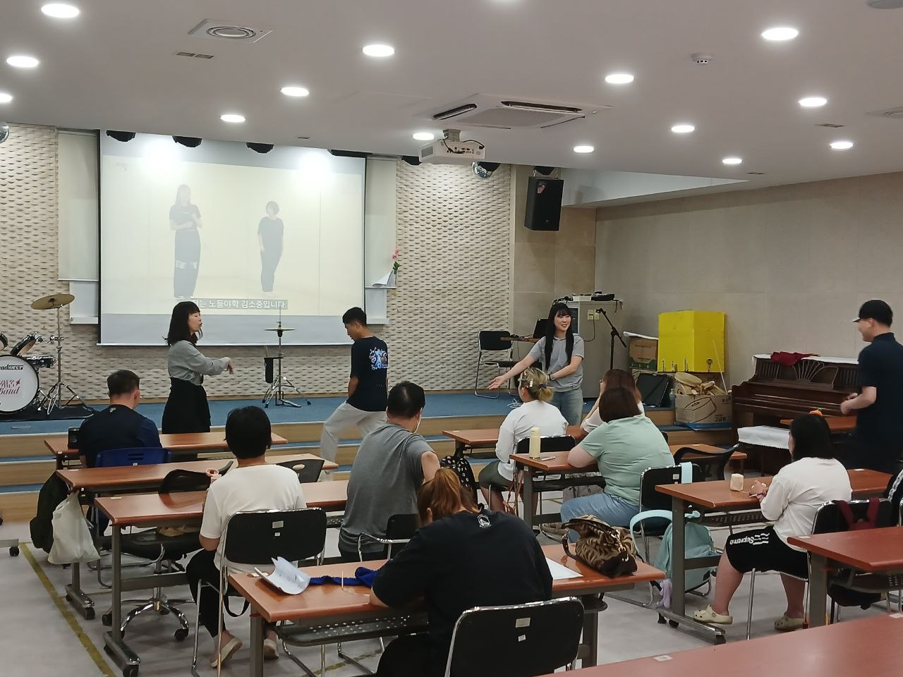 2024년 6월 24일(월) 두둠칫 방송댄스, 드로잉세상 합반 수업사진