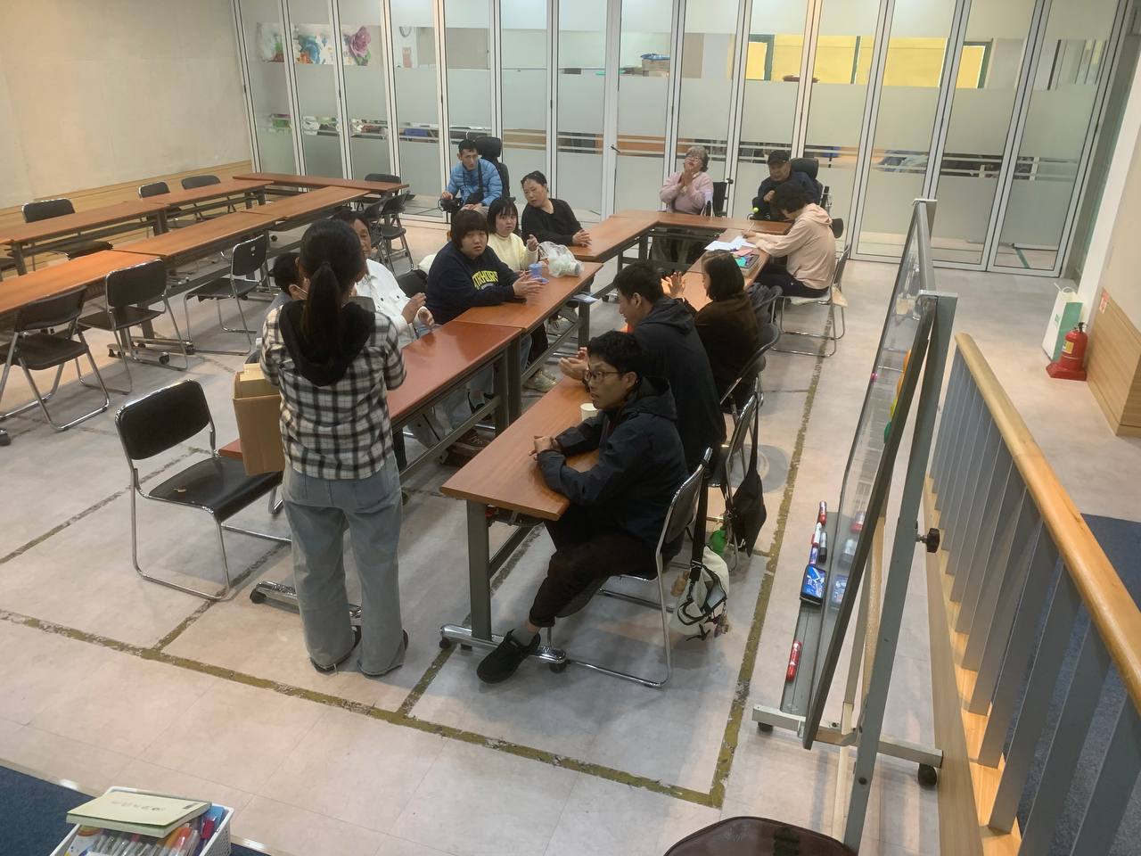 2025년 4월 25일(금) 캘리그라피 작가 수업사진
