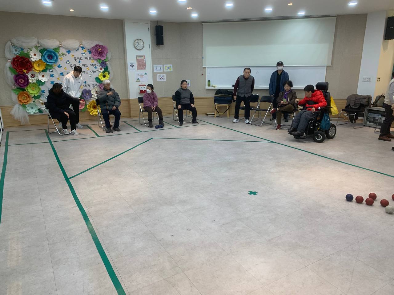 2025년 3월 10일(월) 보치아 A 수업사진