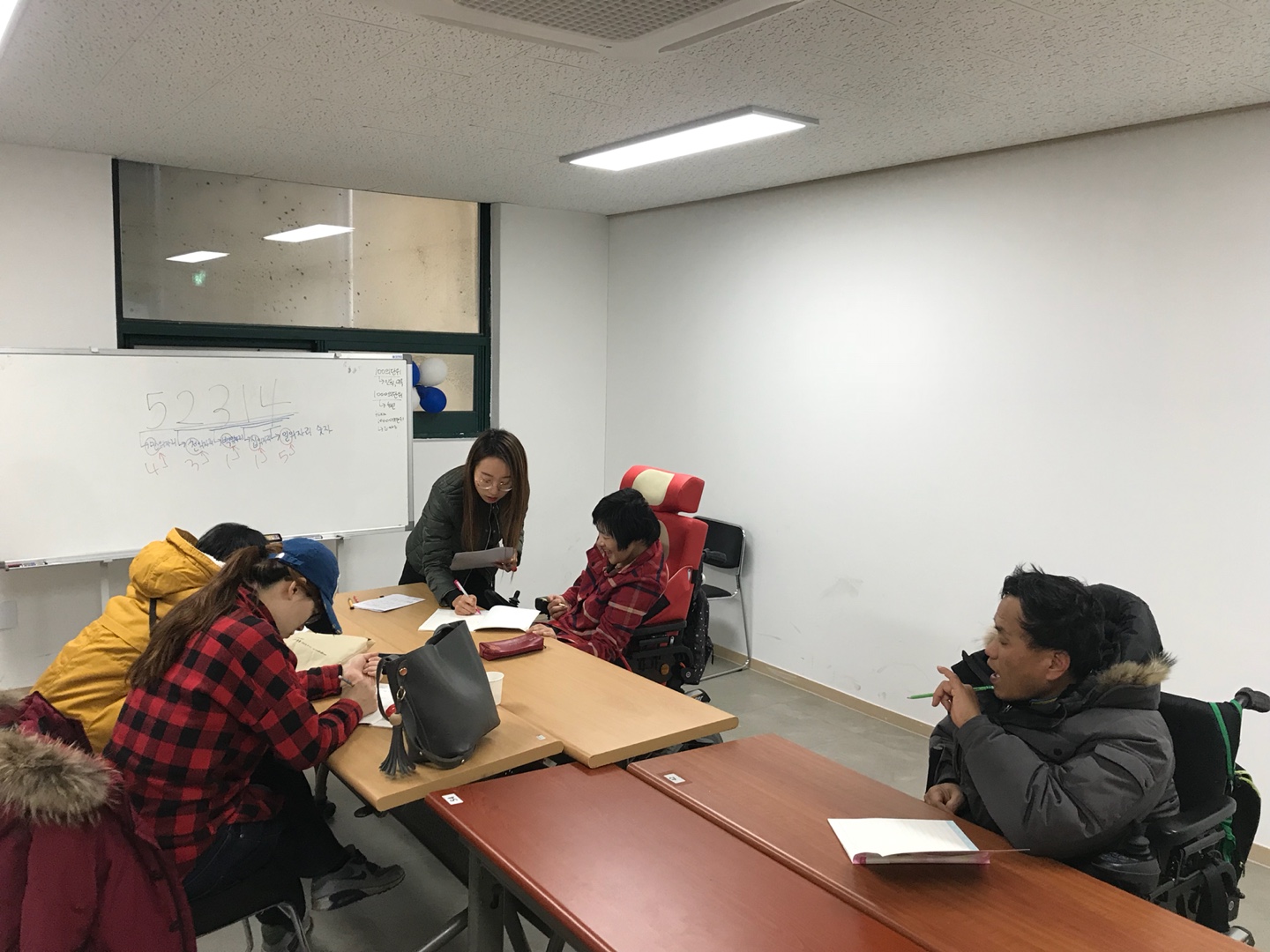 2018년 2월 6일 - 수학수업 사진