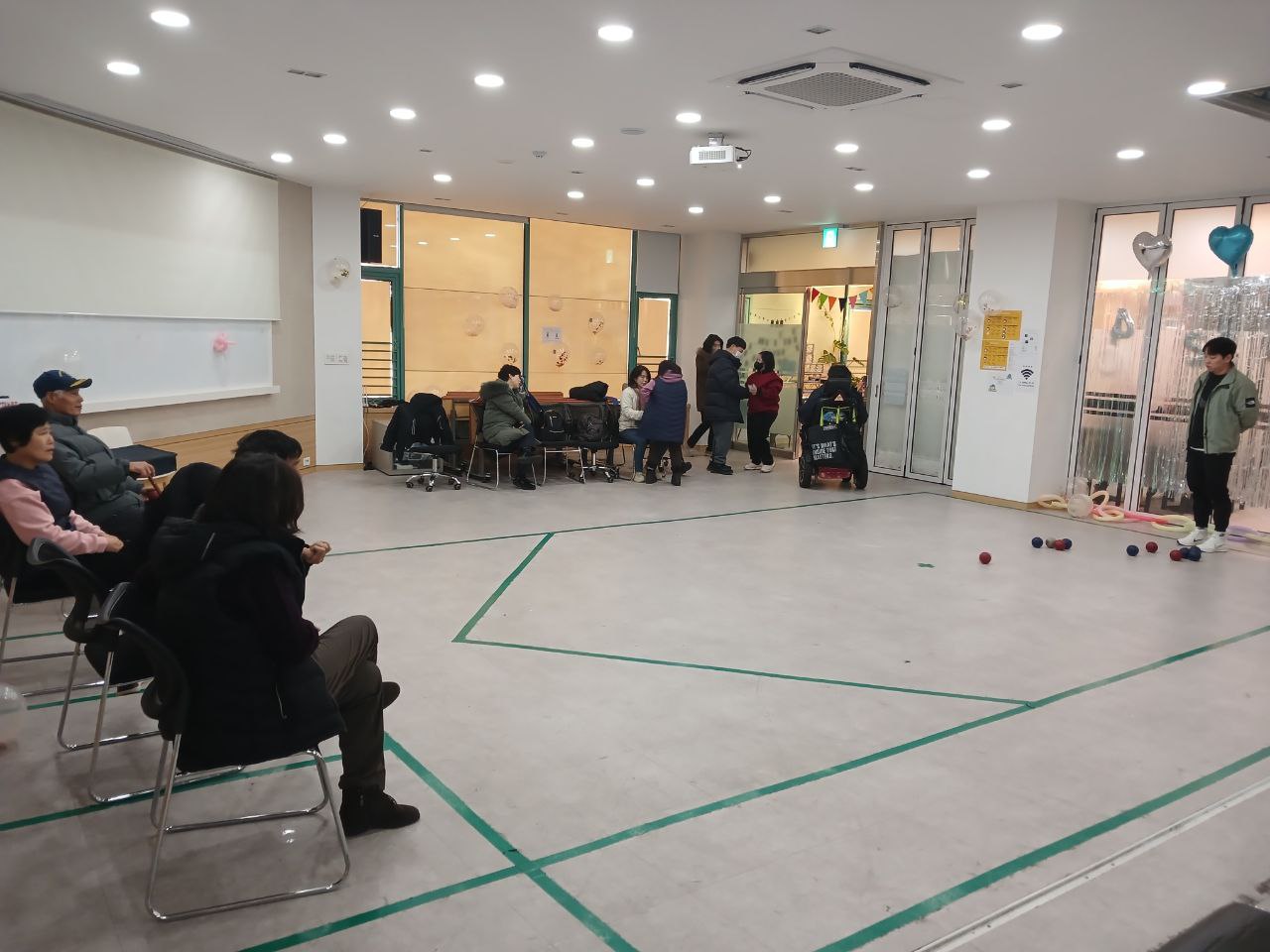2024년 12월 23일(월) 보치아 수업사진