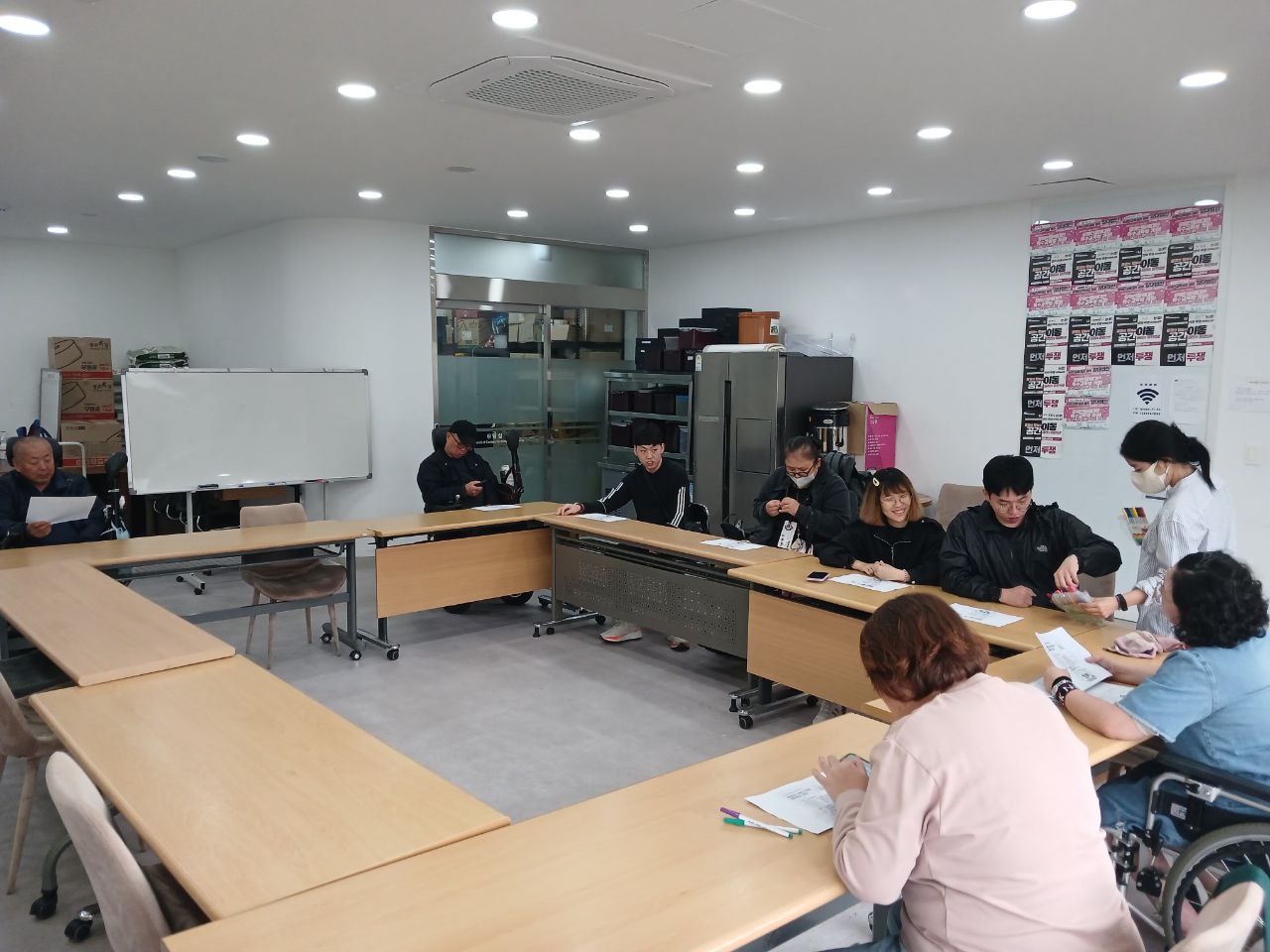 2024년 10월 15일(화) 중등수학 수업사진