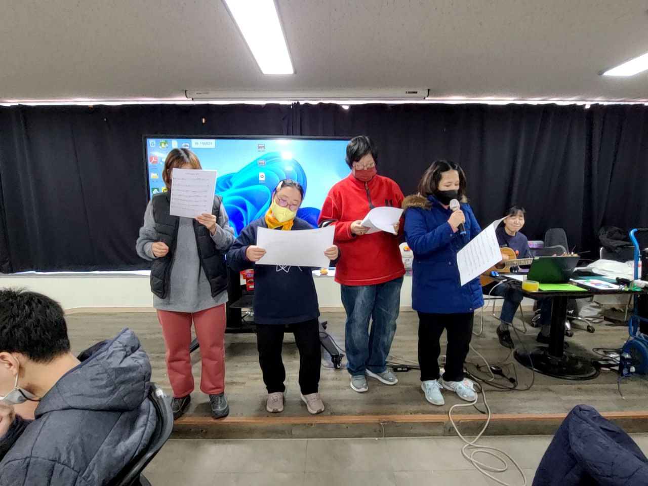 2022/11/18(금) - 김포마스다 노래배우기, 기타 학과 통합