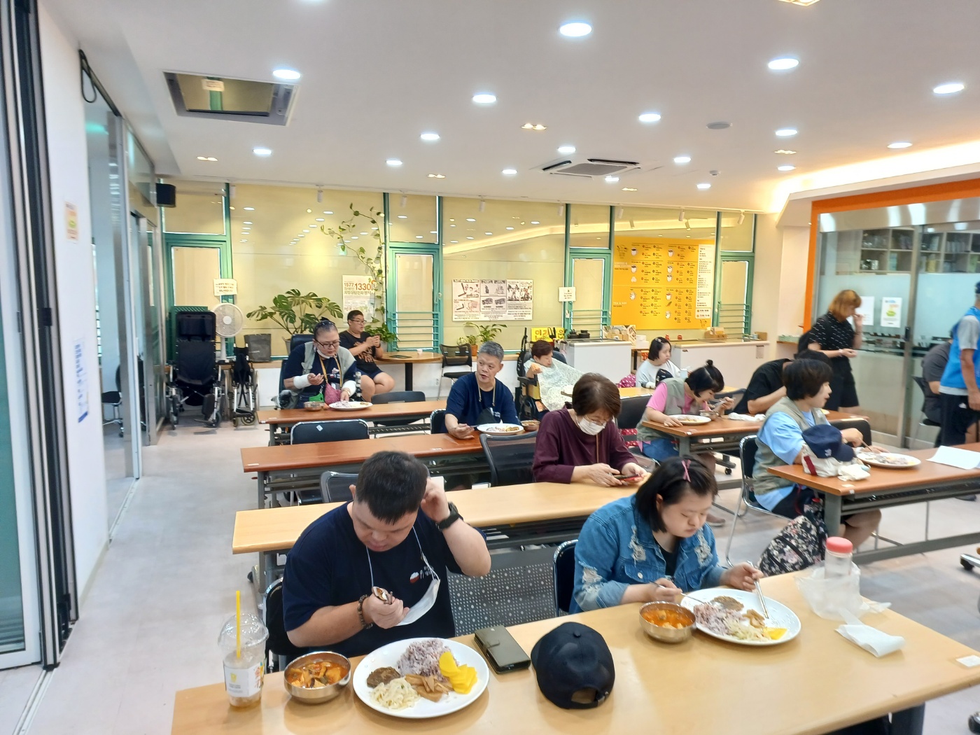 2023년 09월 20일(수) 점심급식(두부고추장찌개, 무나물...)