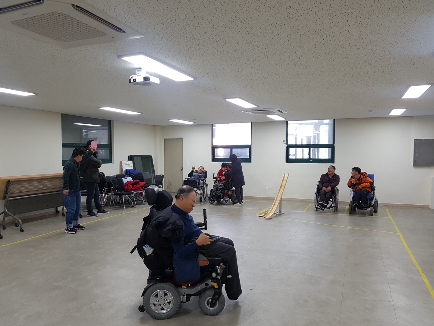 2018년 12월 6일 - 보치아수업 사진