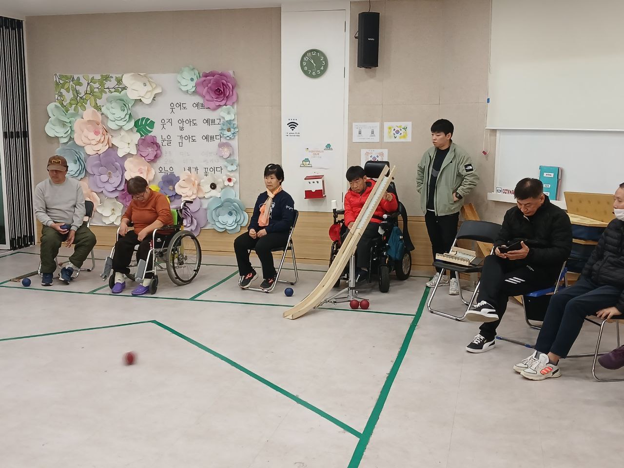 2024년 11월 18일(월) 보치아 수업사진